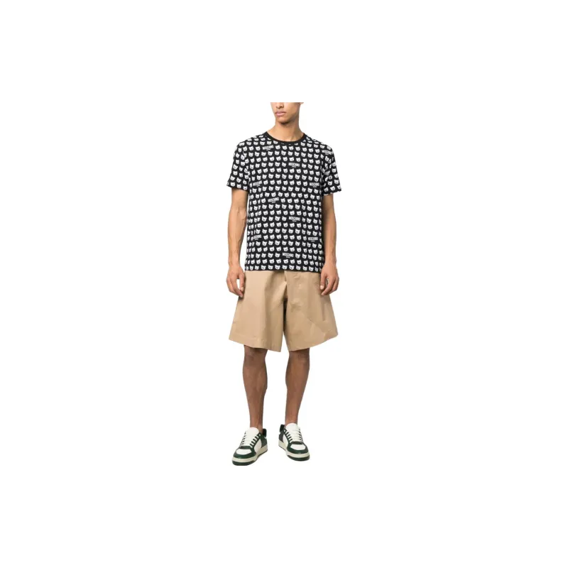 MOSCHINO T Shirts Men Black-1