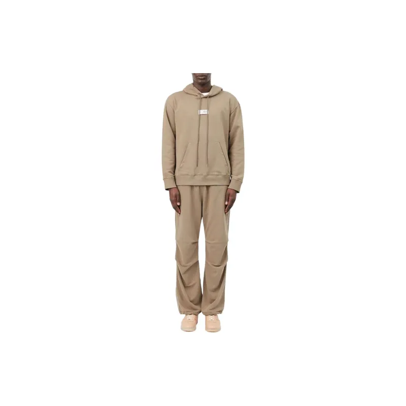 MM6 Maison Margiela Numeric Signature Patch Drawstring Hoodie-1