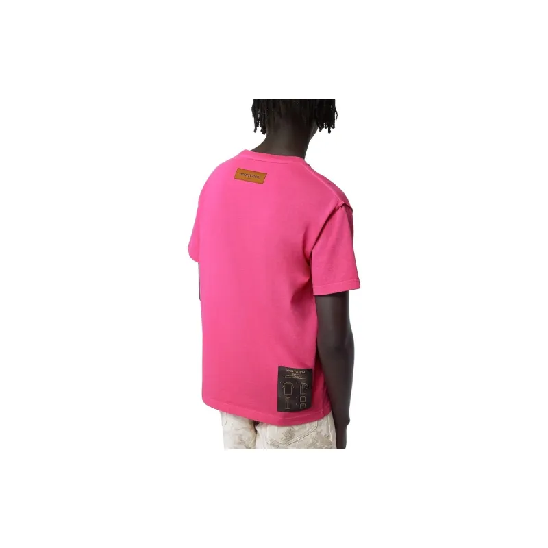 LOUIS VUITTON T Shirt Men's Pink-4