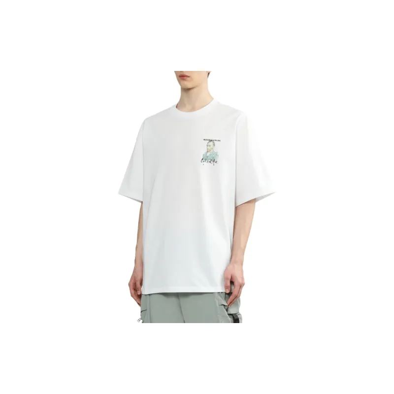 MUSIUM DIV Graphic print Cotton blend T shirt-11