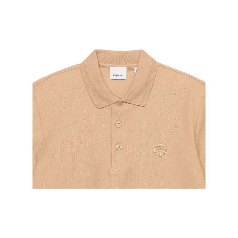 Burberry Monogram Motif Cotton Pique Polo-5