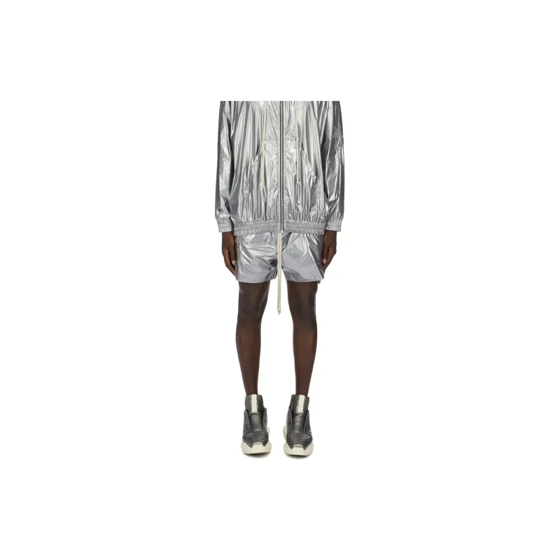 RICK OWENS X Champion X Champion Logo embroidery Shorts-1