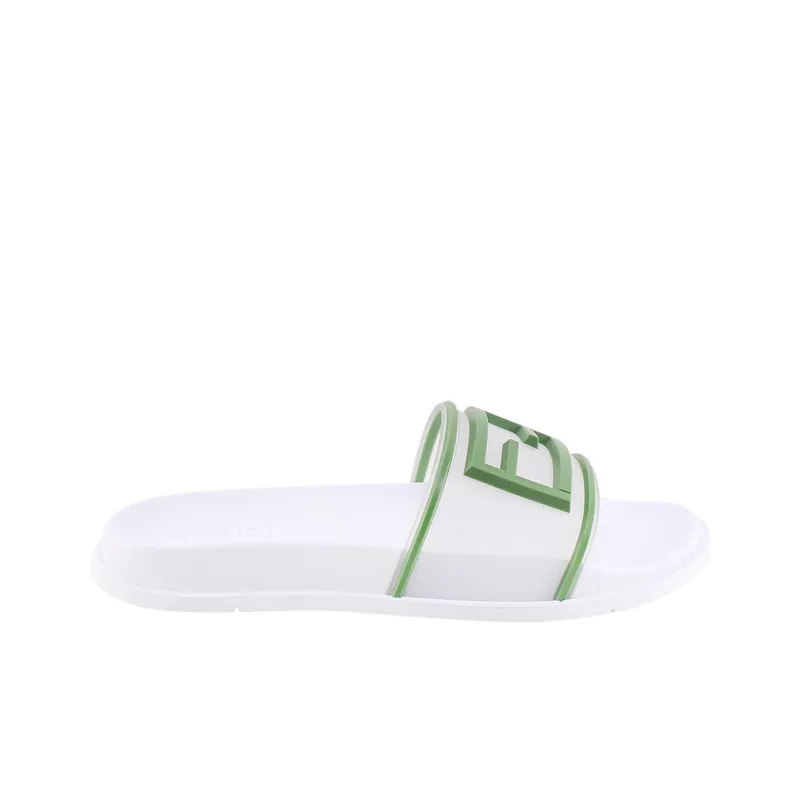 FENDI Slides 'Transparent Verde'-1