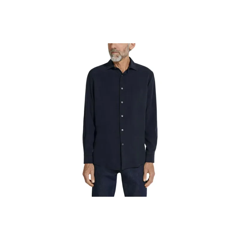 Ermenegildo Zegna Buttoned Long Sleeved Shirt-2