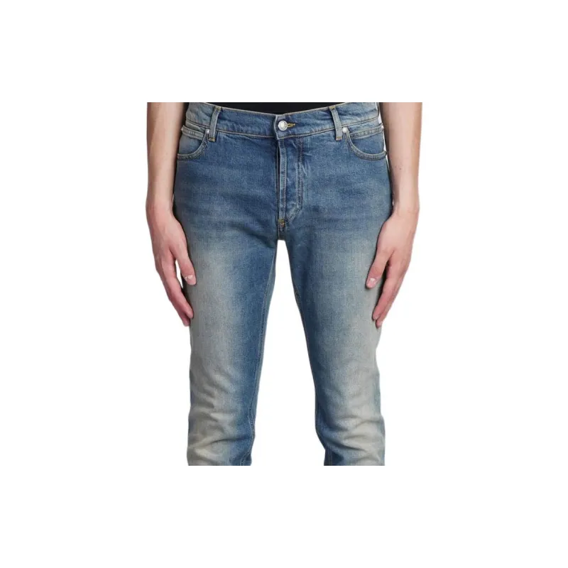 BALMAIN Jeans Men Blue-4