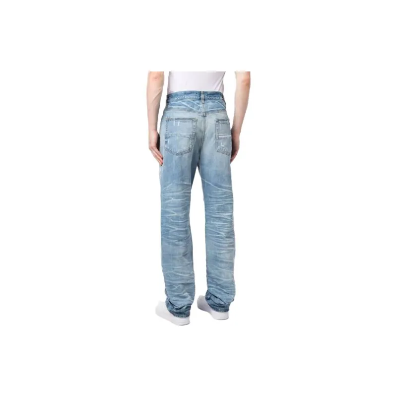 AMIRI Destroyed Straight Fit Jeans-3