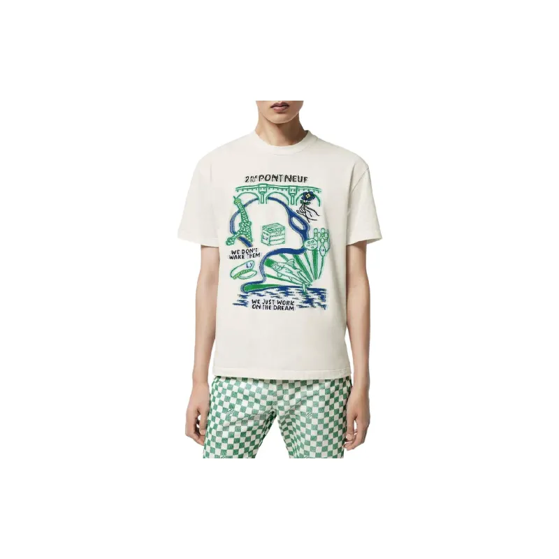 LOUIS VUITTON SS24 T Shirt Men's White-3