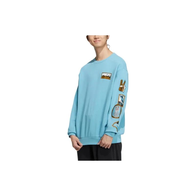 Adidas Neo Sweatshirts Unisex Vintage Blue-3