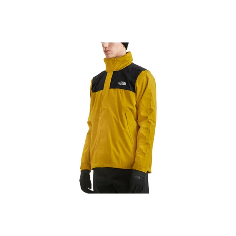 THE NORTH FACE Waterproof And Windproof Windbreaker Jacket Men's Yellow-5
