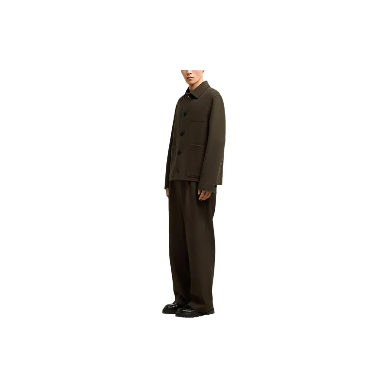AMIPARIS Boxy Wool cashmere Blend Jacket-3