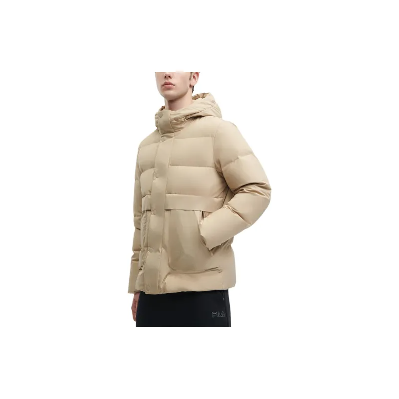 FILA Down Jacket Men's Plateau Yellow-3