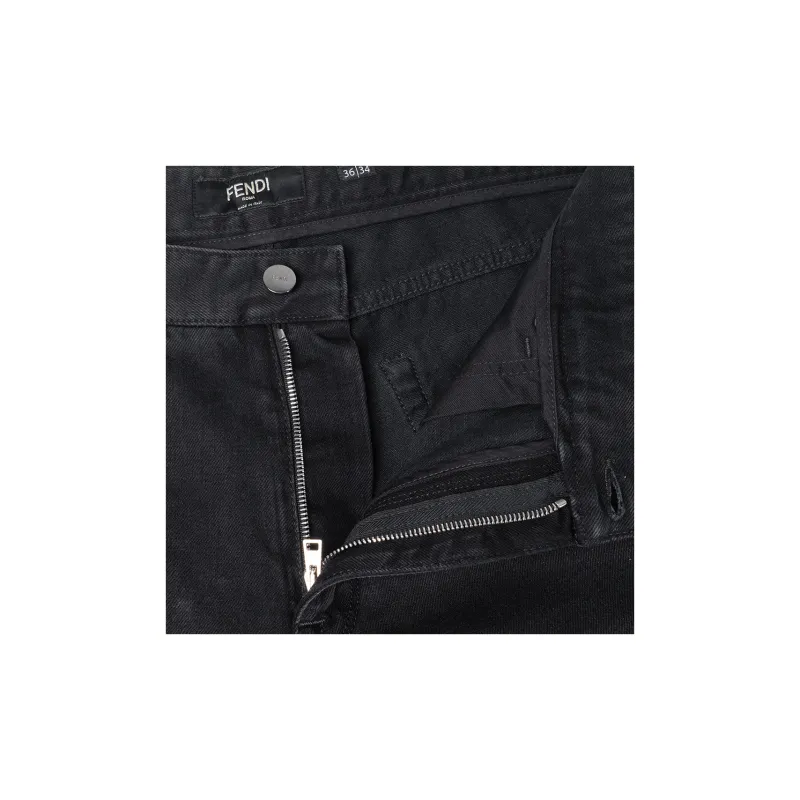Long Jeans Jeans Black | Fendi