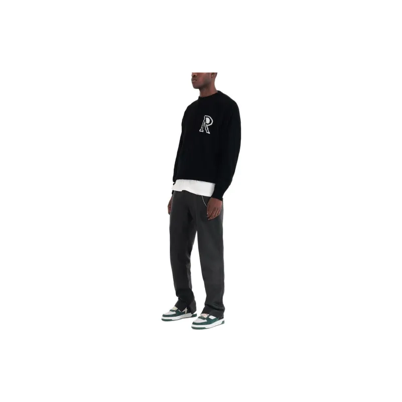 REPRESENT Initial Boucle Knitted Sweater-1