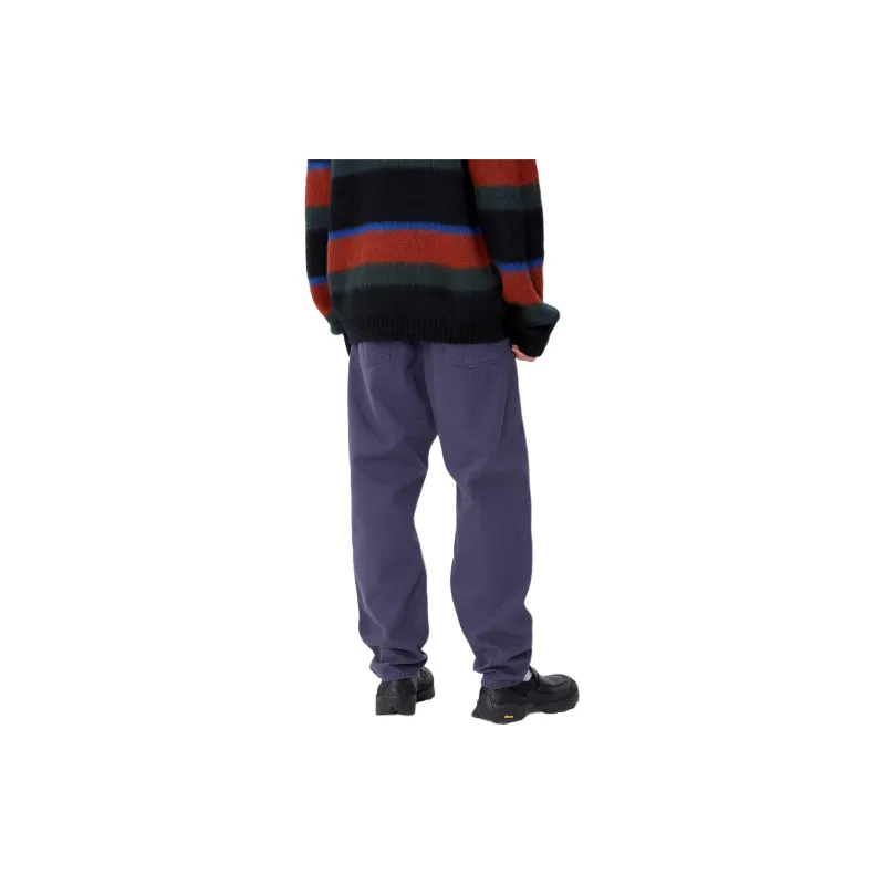 Carhartt WIP Newel Pant Casual Pants Men's Purple-3