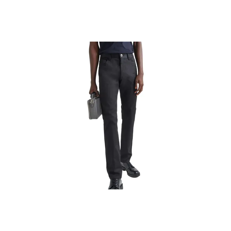 PRADA Casual Pants Men Black-3