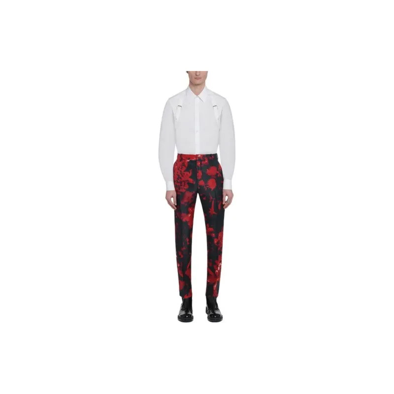 McQ Alexander McQueen FW24 Casual Pants Men's Black-1