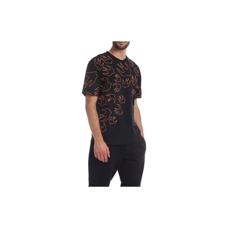 McQ Alexander McQueen T Shirts Men Black-4
