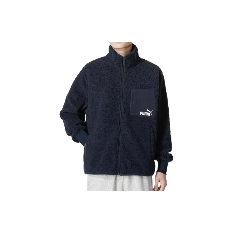 PUMA Velvet Jackets Unisex Dark Blue-3