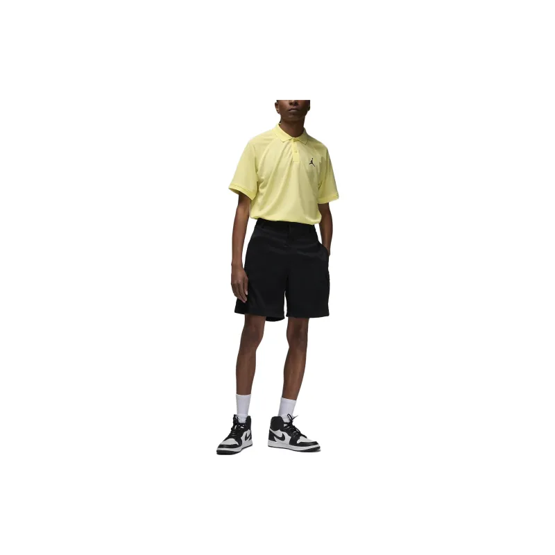 Nike Polo Shirts Men Yellow-2