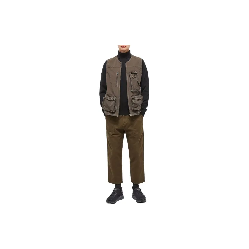 Gramicci Casual Pants Men Green-2