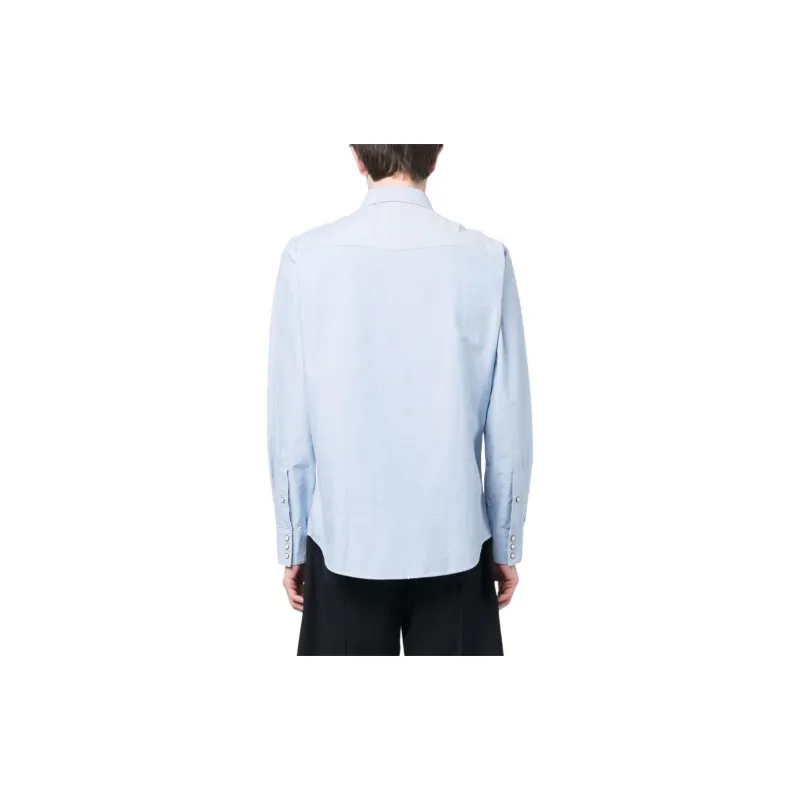 Polo Ralph Lauren Shirts Men Light Blue-2