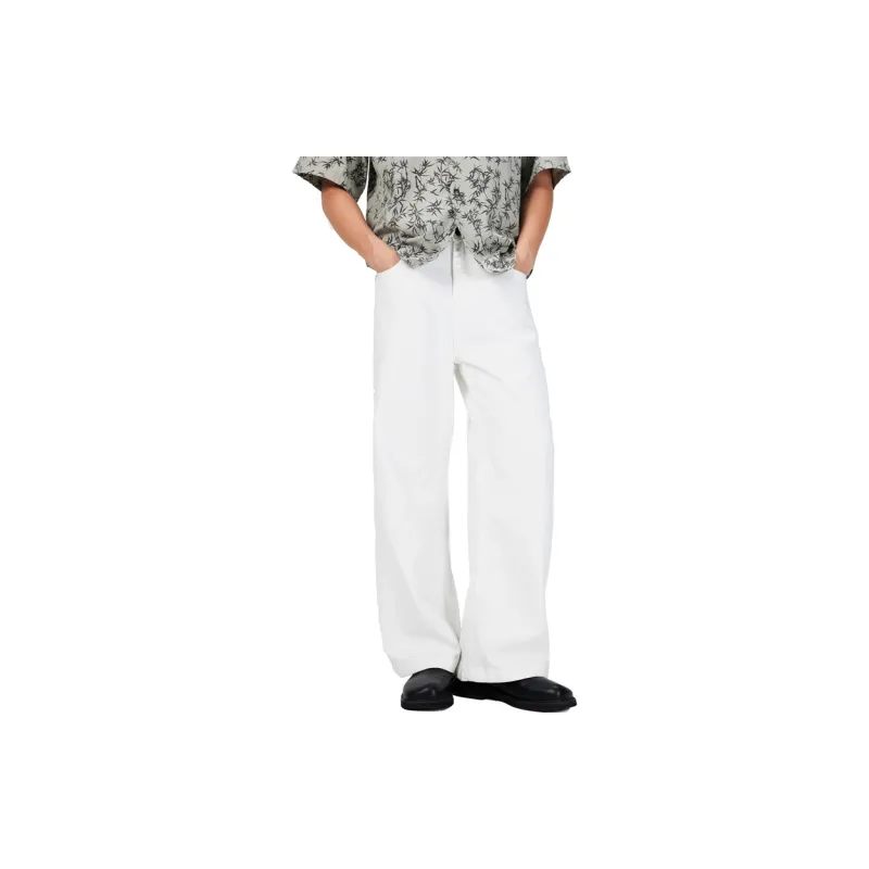 KGK Jeans Men White-5