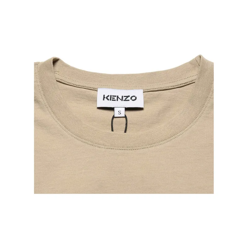 KENZO T Shirts Men Beige Yellow-5
