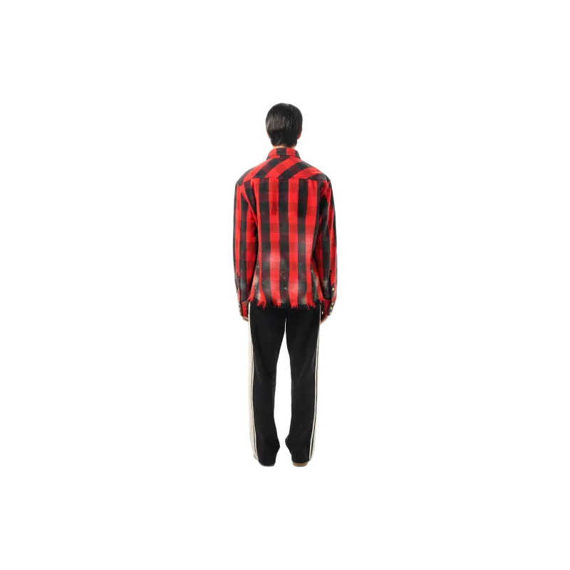 GALLIANO LANDOR Shirt Unisex Black Red-2