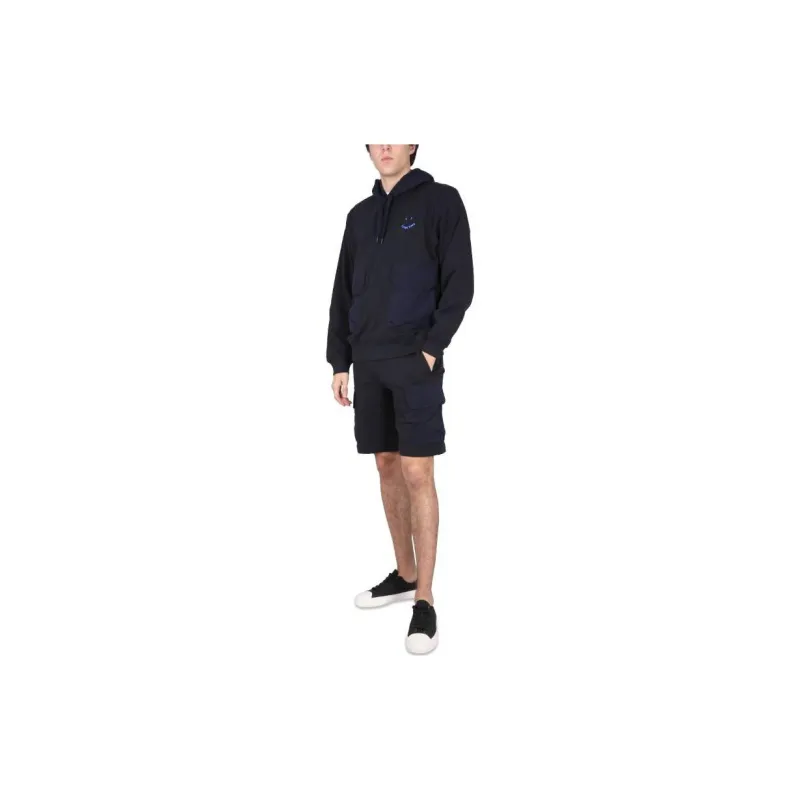 PS By Paul Smith Casual Shorts Men Black-2