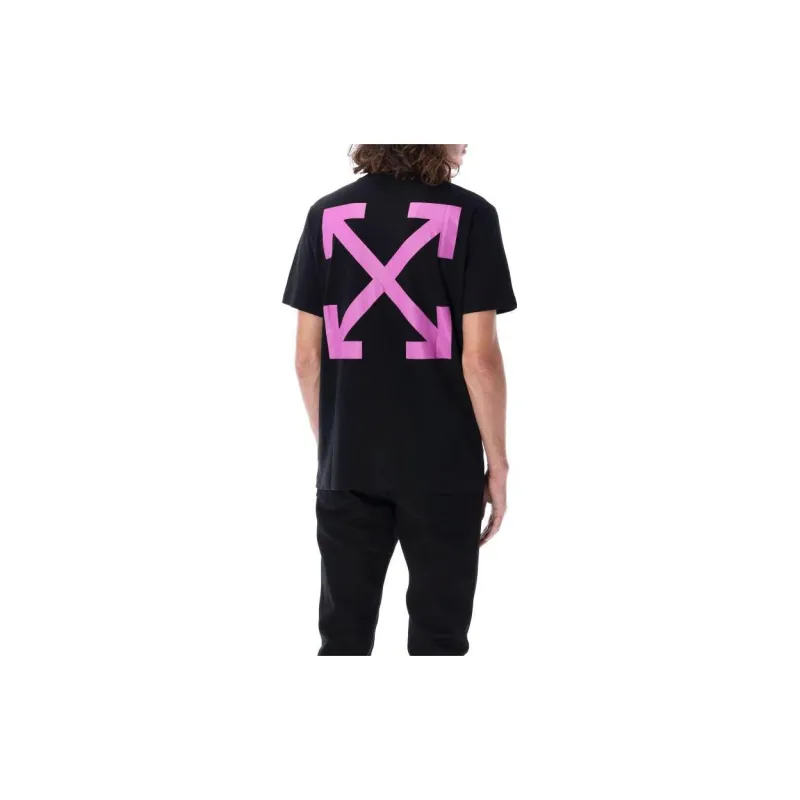 OFF WHITE Arrow Caravaggio St Fran Slim Tee-3