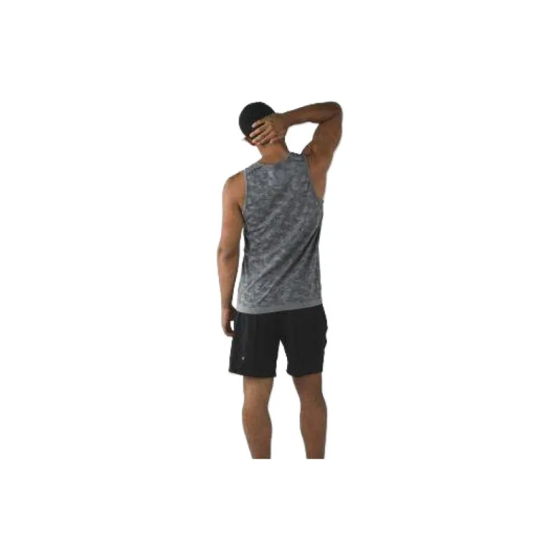 Lululemon Tank Tops Men's Black Gray-2