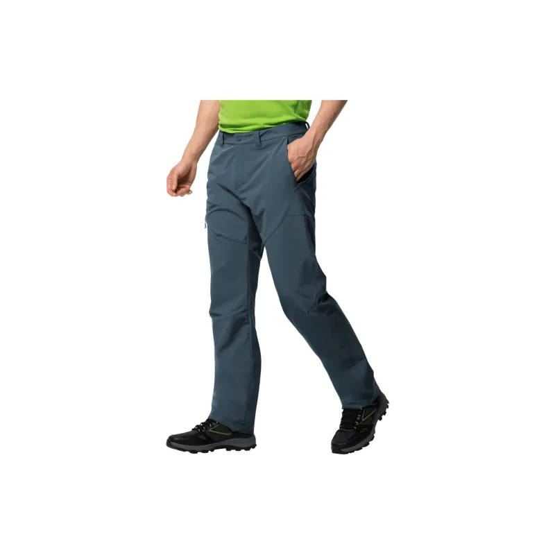 Jack Wolfskin Chilly Track Xt Casual Pants Men's Orion Blue-1