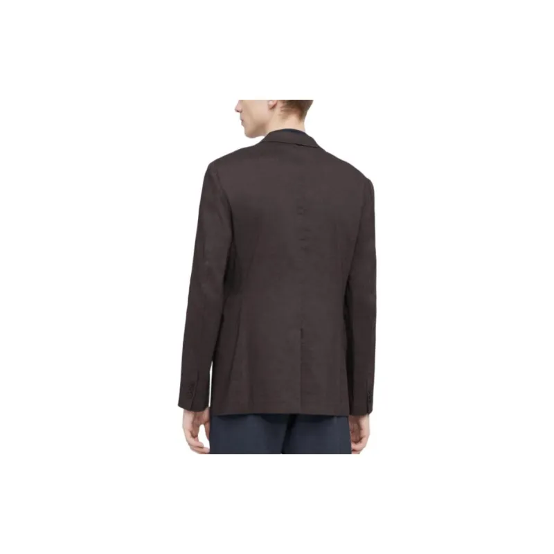 THEORY Business Suit Men's Coffee Brown-2