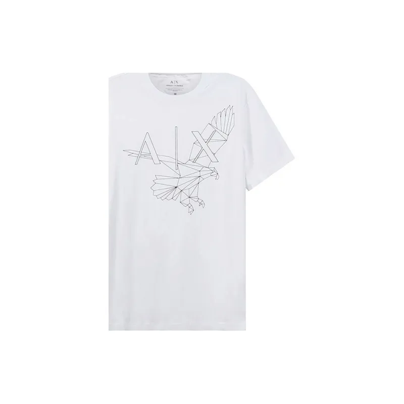 ARMANI EXCHANGE SS23 T Shirt Men's White-2