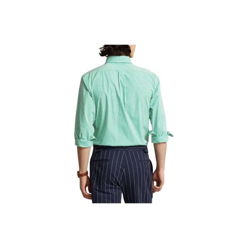 Polo Ralph Lauren All Fit Striped Stretch Poplin Shirt-2