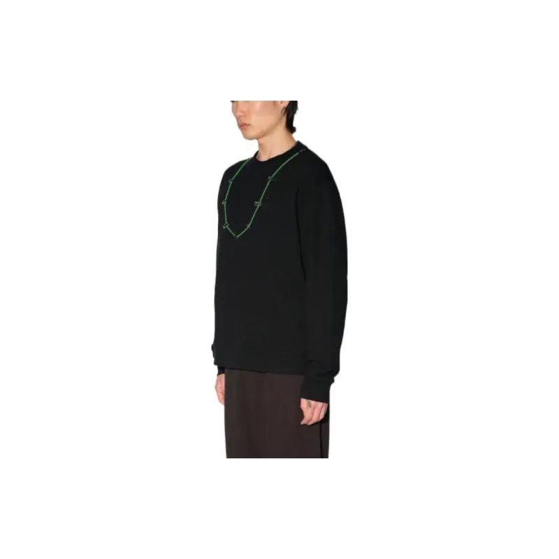 AMBUSH Stopper Detailed Long Sleeved Sweatshirt-3
