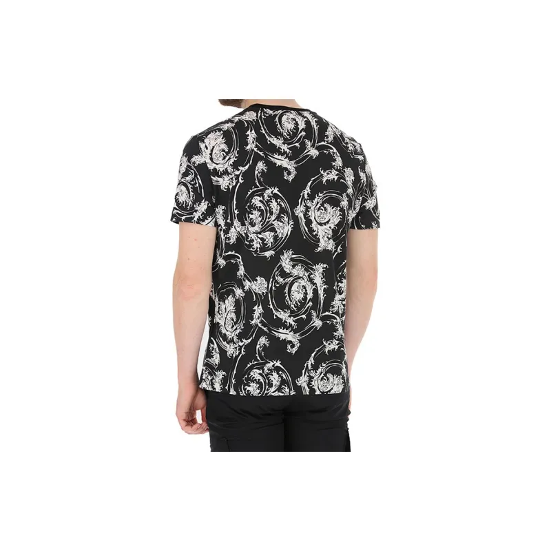 VERSACE T Shirts Men Black-2