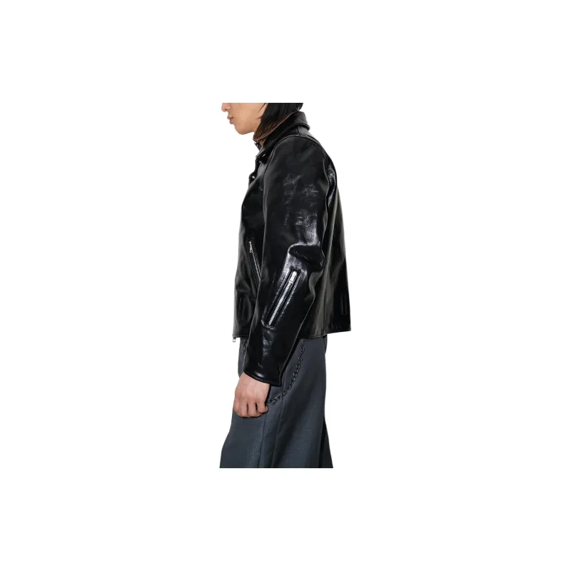 OUR LEGACY Leather Jackets Men Black-3