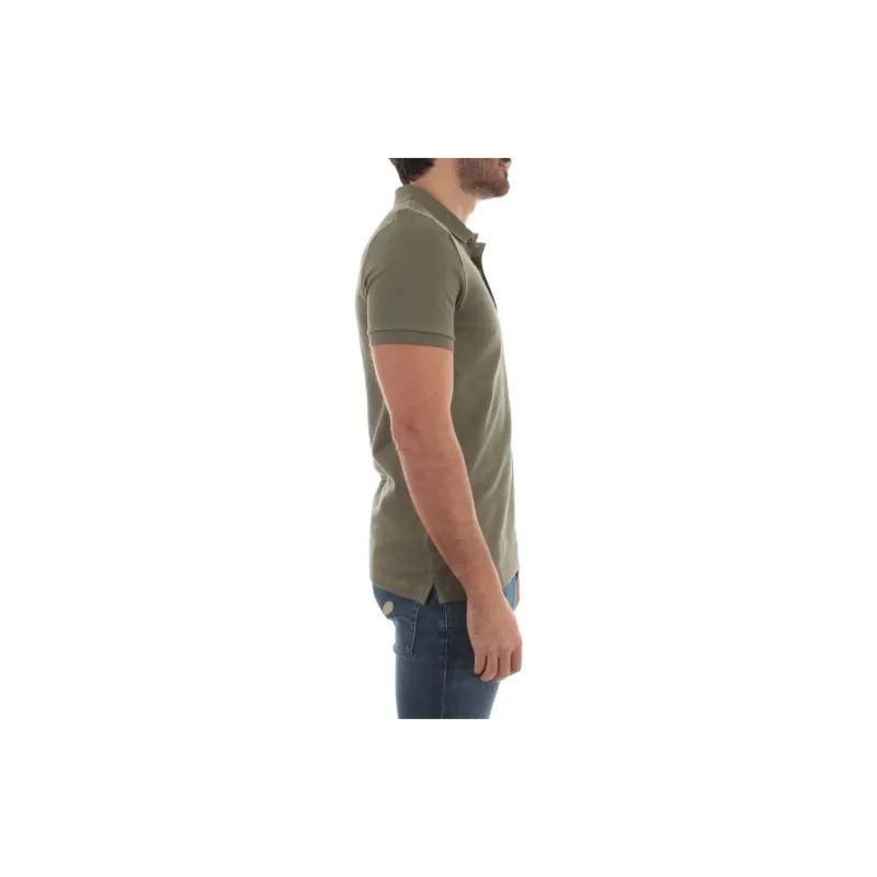 LACOSTE Polo Shirts Men Olive Green-3