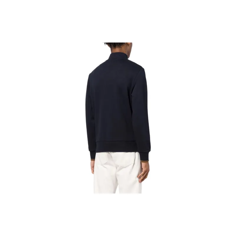FRED PERRY Logo embroidered Cotton Sweatshirt-3