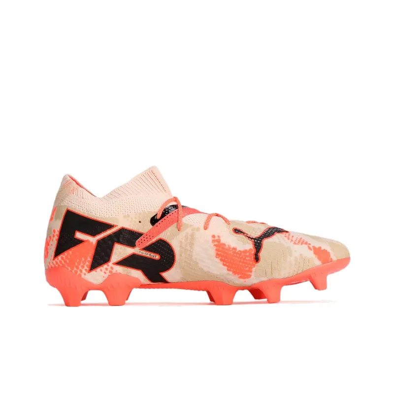 PUMA FUTURE 7 ULTIMATE Soccer Shoes Men Low Top Pink Beige-1