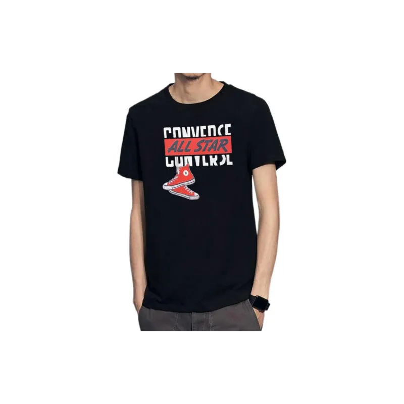 Converse T Shirts Men Black-1