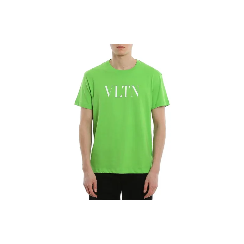 Valentino T Shirts Men Neon Green-1