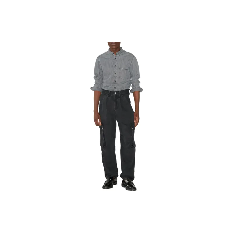 ISABEL MARANT Shirt Men's Dark Gray-3
