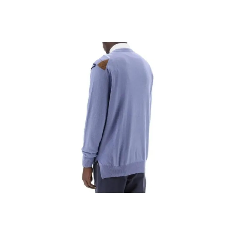 DIOR Sweaters Men Blue-2
