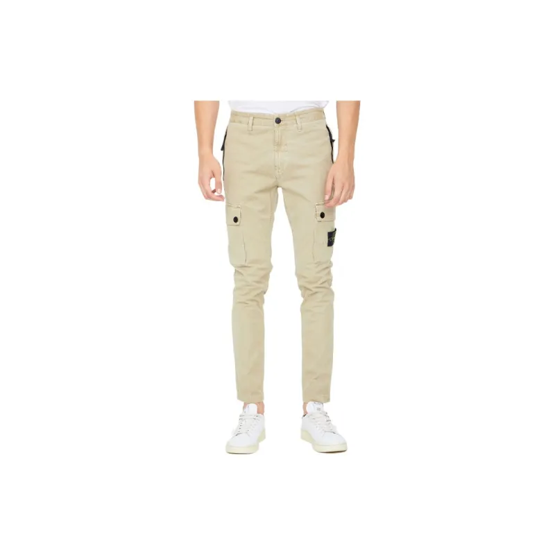 STONE ISLAND Compass patch Cargo Trousers-1