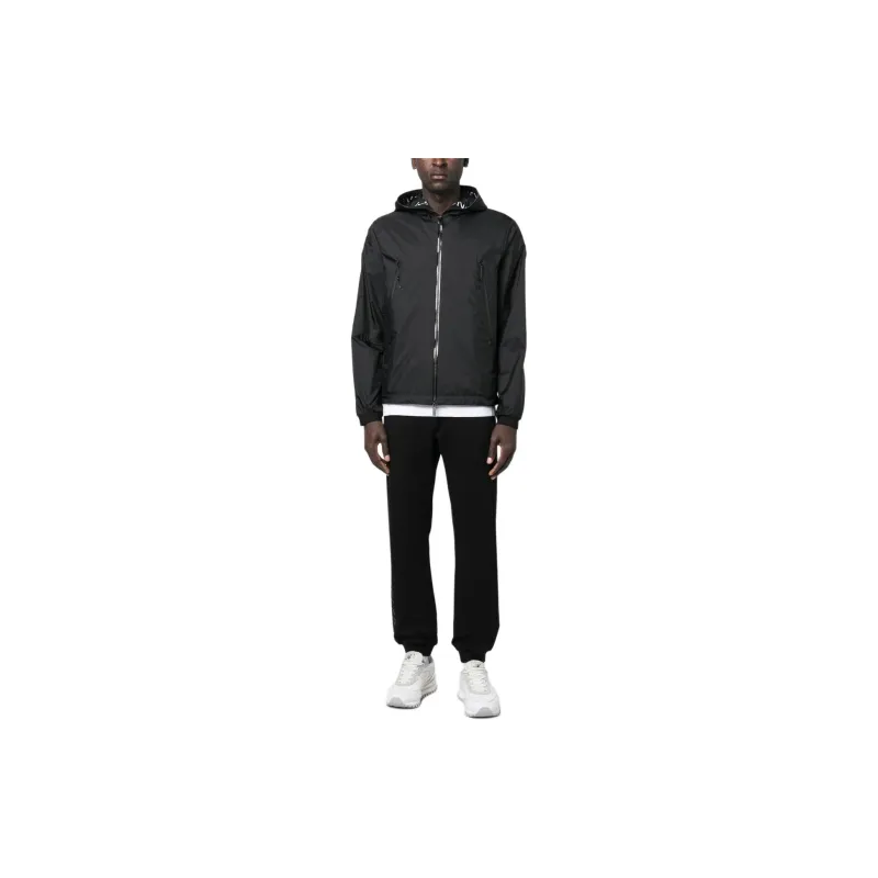 Moncler Logo print Hooded Jacket-1