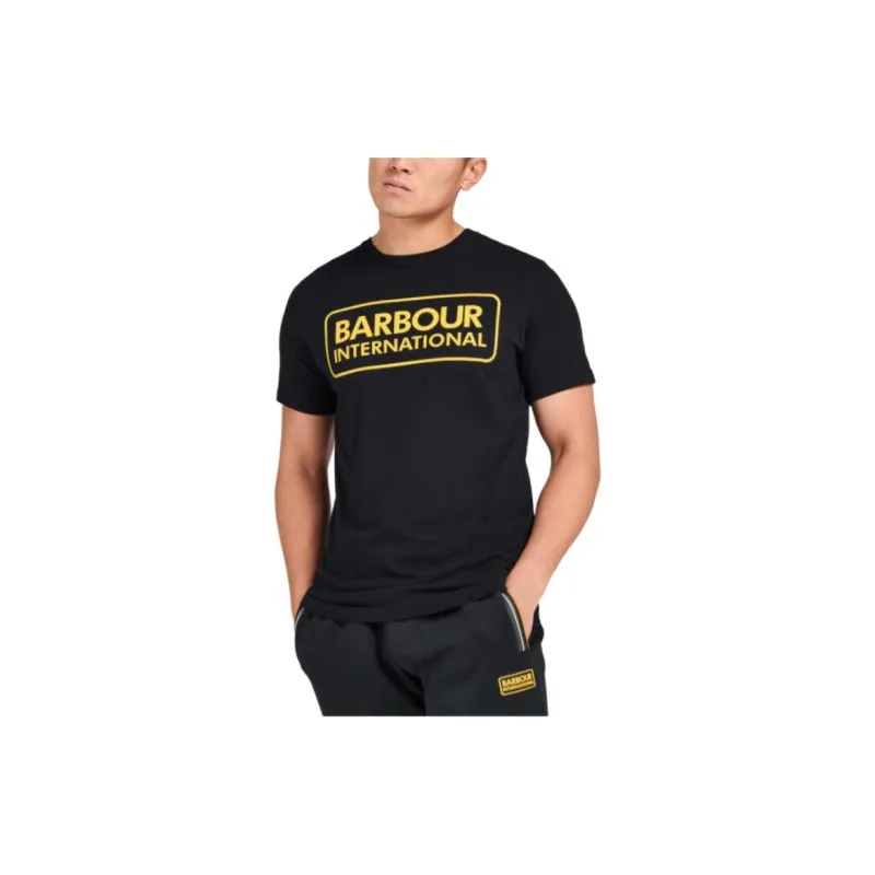 BARBOUR Logo Printed Crewneck T Shirt-4