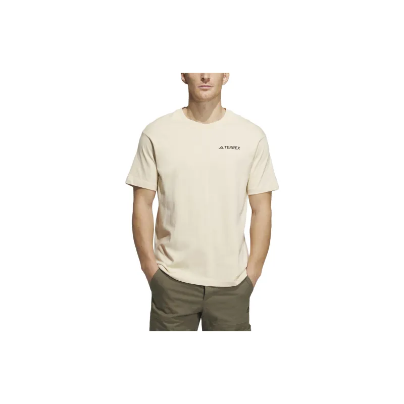 Adidas T Shirts Unisex Khaki-1