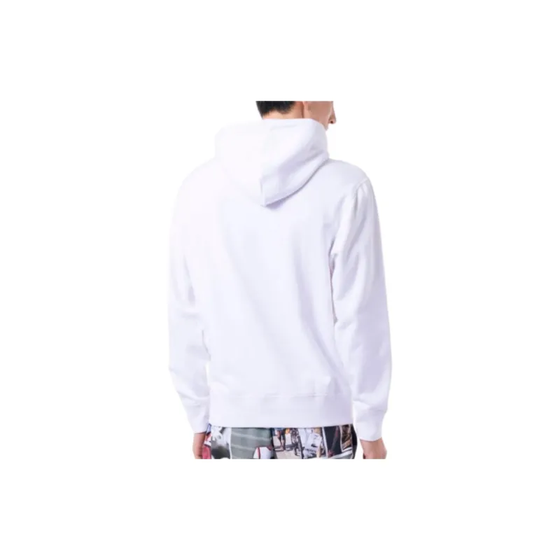 LACOSTE Sweatshirts Men White-4